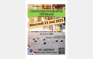 Concours double vétérans